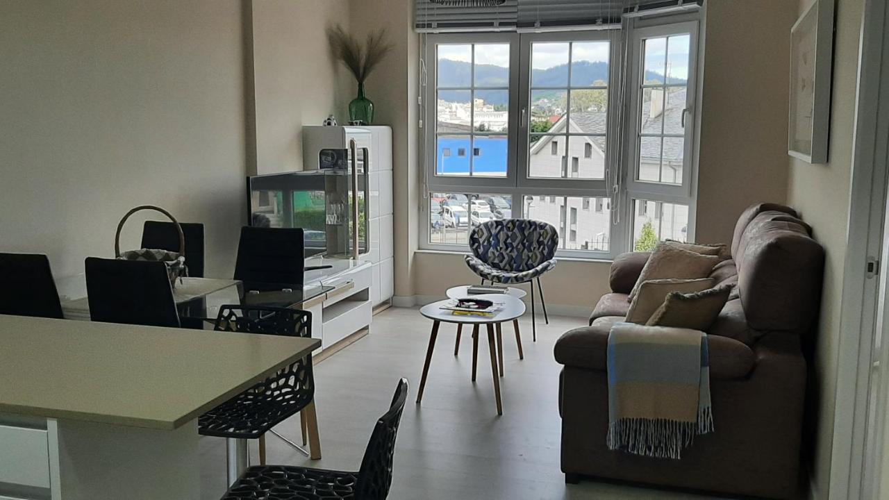 Apartamento Vial Sol Viveiro Exterior foto